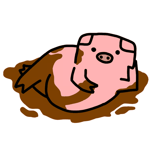 squig in mud